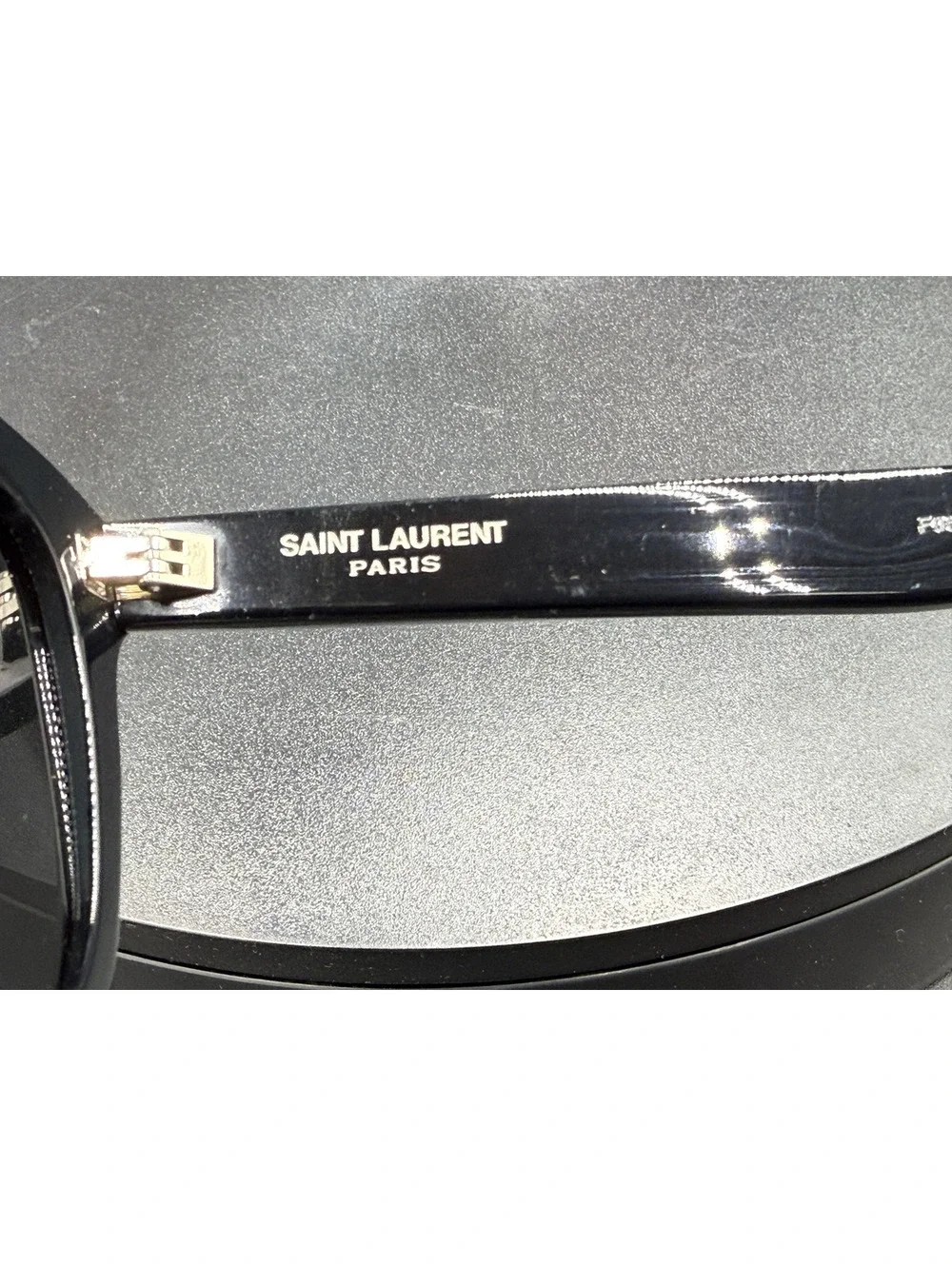 Saint Laurent Black Square Frame Sunglasses